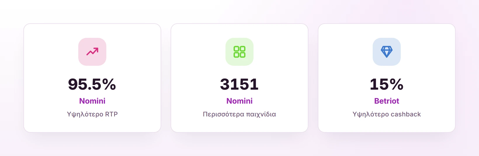 Περισσότερα παιχνίδια — online καζίνο με πραγματικά χρήματα